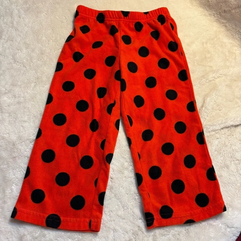 Bundle of Kids Pajamas Size 4 Wonder Nation Pink Nightgown Zagtoon Red Black Set